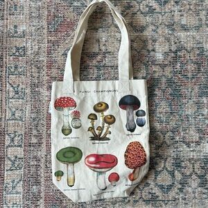 Cavallini Papers & Co Mushroom Print Tote Bag